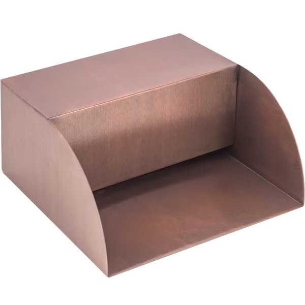 Radius Scupper 8 - Copper, The Outdoor Plus, Mfr#: OPT-RSE8